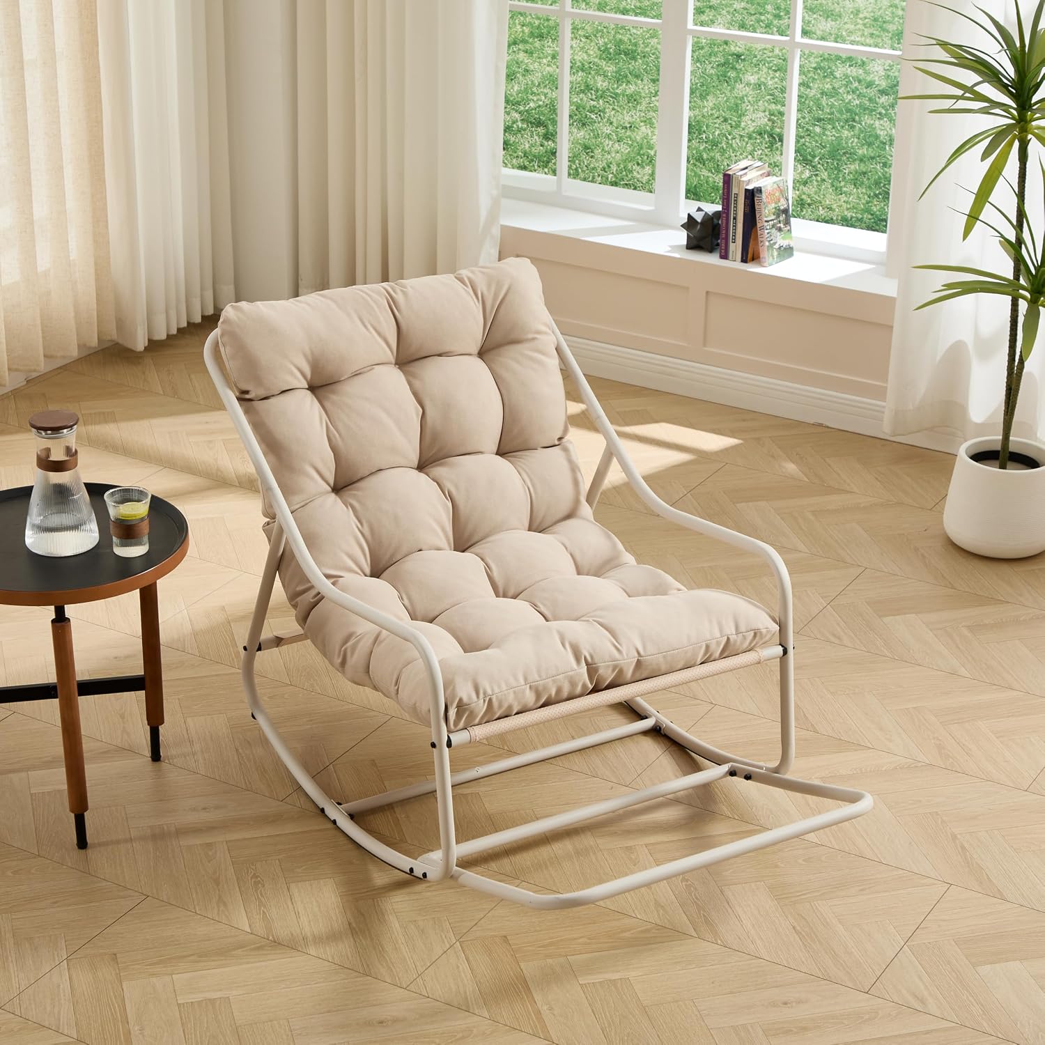 Thick Cushion Outdoor Single Chair