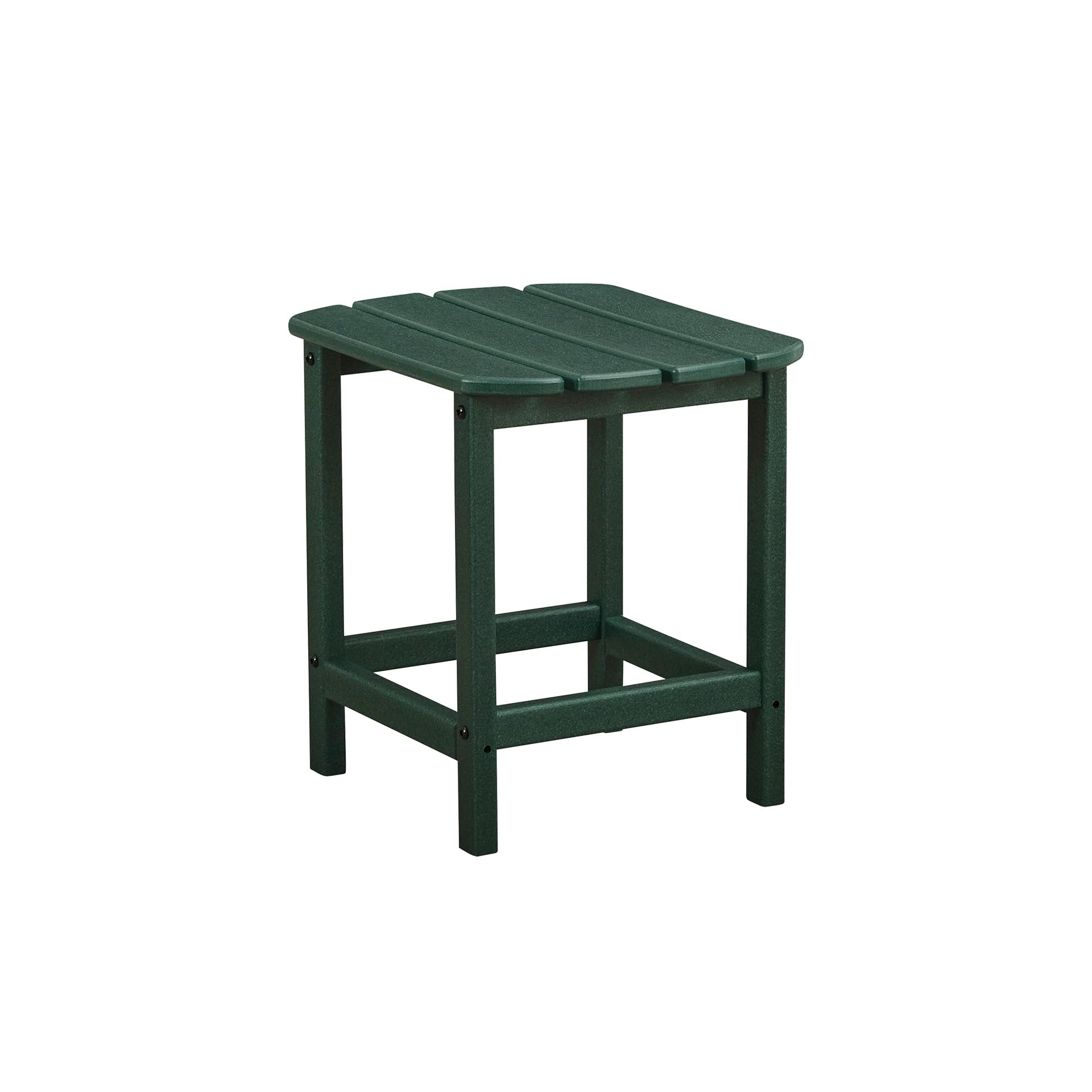 Signature Design by Ashley Sundown Treasure Outdoor Patio HDPE Weather Resistant End Table, Brown